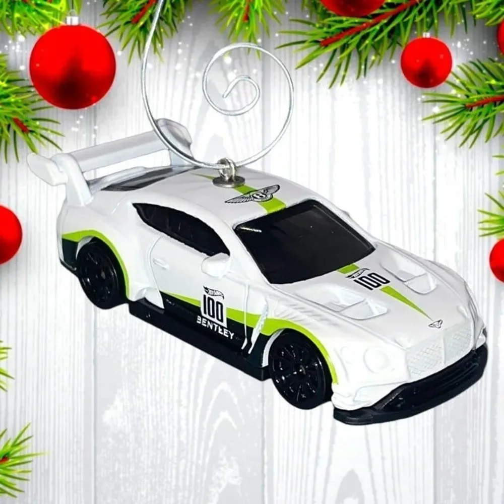 2018 Bentley Continental GT3 Car 1/64 ONE OF A KIND Christmas Tree Ornament